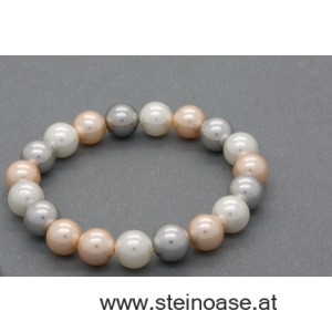 Armband Muschelkern-Perle 10mm